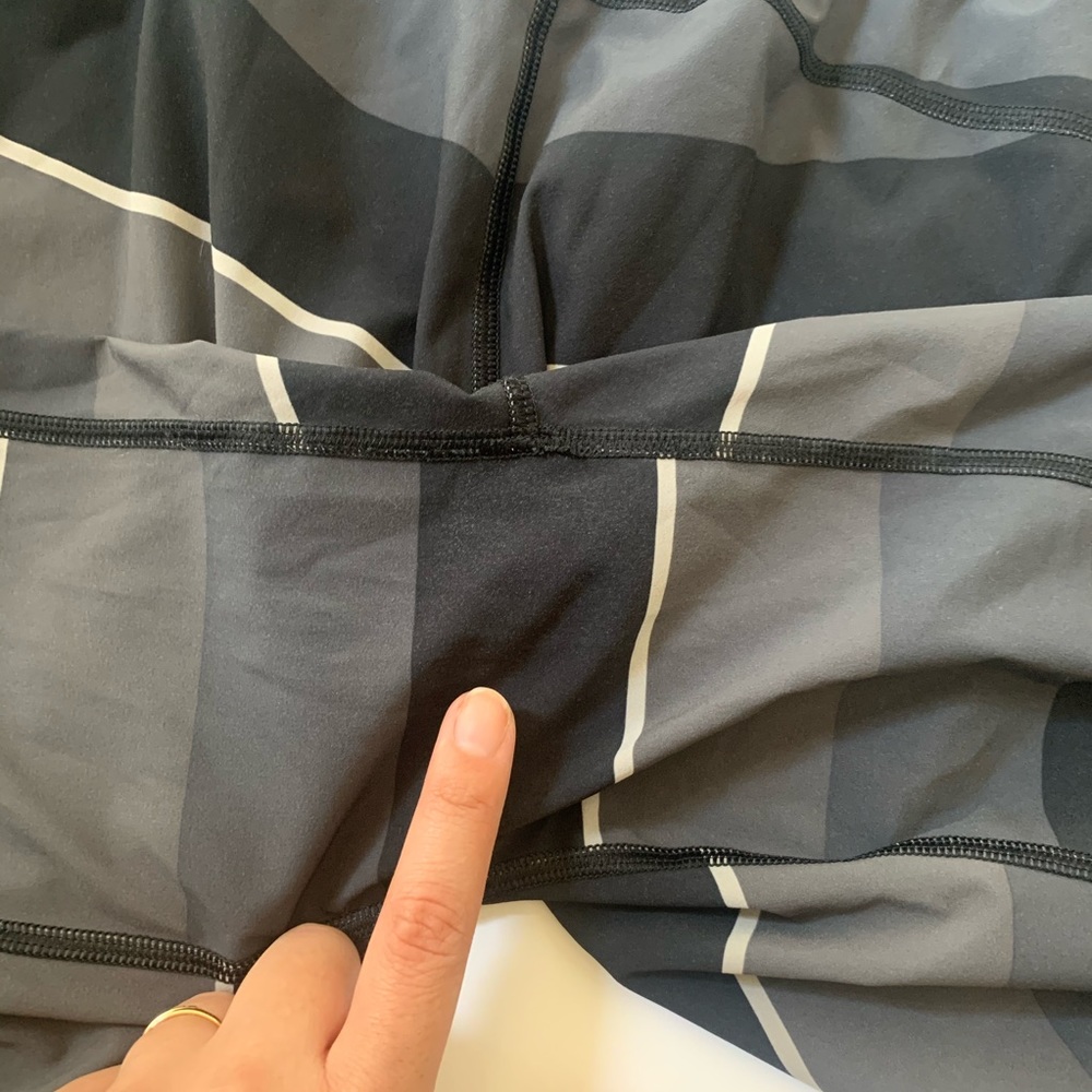 LULULEMON black grey shorts - Picture 4 of 8